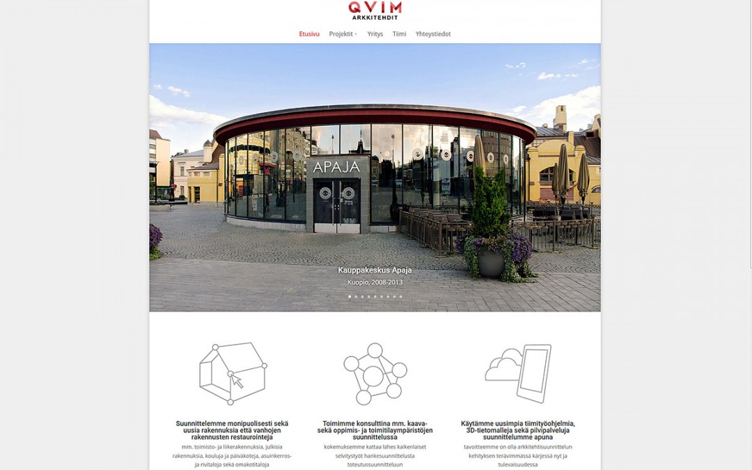 Uusi QVIM-logo ja -nettisivu!